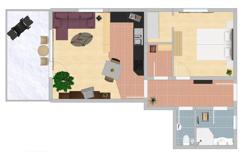 Appartement Vasilico Soll Luaran gambar